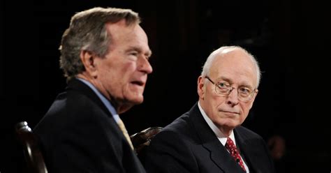 George H W Bush Bashes Cheney And W For Putting Him In Power