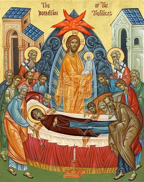 Icon of the Dormition of the Theotokos - Believers Eastern Church