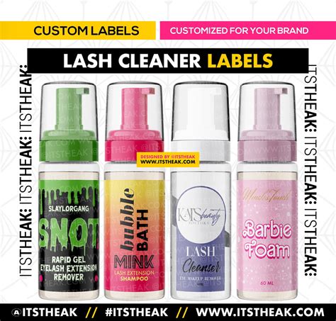 Lash Shampoo Labels Ubicaciondepersonascdmxgobmx