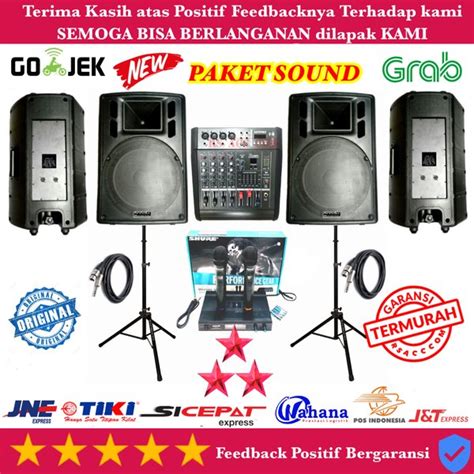 Jual Paket Sound System Addons Inch Original Outdoor Indoor Di Lapak