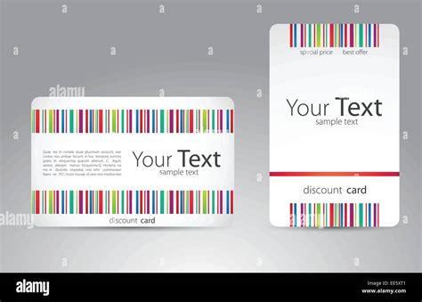 Set Of Visit Cards For Your Business Stock Vector Image And Art Alamy