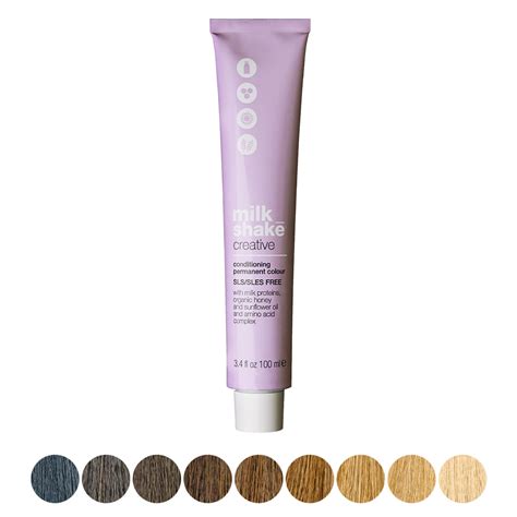 Milkshake Creative Permanent Color More Natural Shades Milkshake Pro