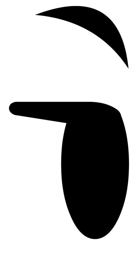 Image Low Eye With Raised Eyebrow Png Bfdi - Clip Art Library