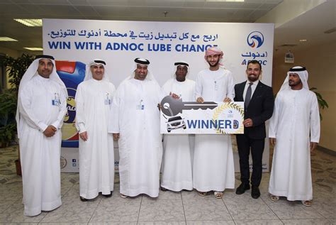 Adnoc Distribution Awards Winners Of Oil Change Campaign With Aed