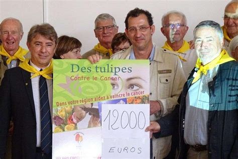 4 000 bouquets de tulipes vendus contre le cancer à Meillon La