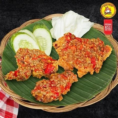 Resepi Ayam Gepuk Pak Gembus Resepi Nasi Ayam Gepuk Bersama Sambal