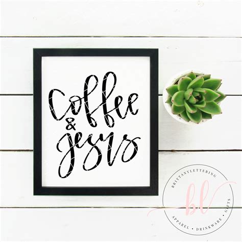 Coffee And Jesus Svg Coffee And Jesus Svg Coffee And Jesus Etsy