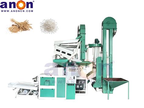 Anon 15s Paddy Milling Machine Complete Set Rice Milling Machine Rice