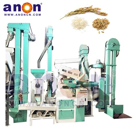 Anon 15s Automatic Rice Mill Plant Cost Mini Rice Mill Milling Machine