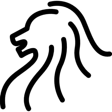 Lion Head Outline - ClipArt Best