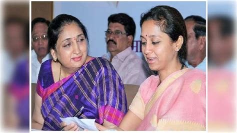 Sunetra Pawar And Supriya Sule