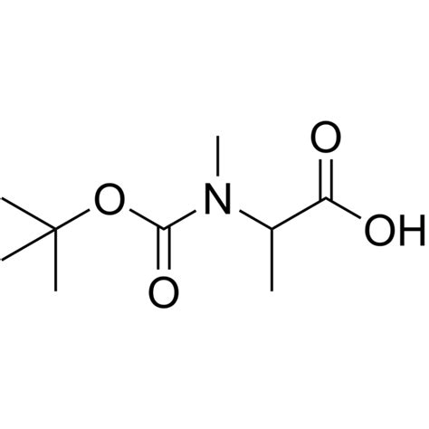 Cas 13734 31 1 2 Tert Butoxycarbonyl Methyl Amino Propanoic Acid Chemsrc