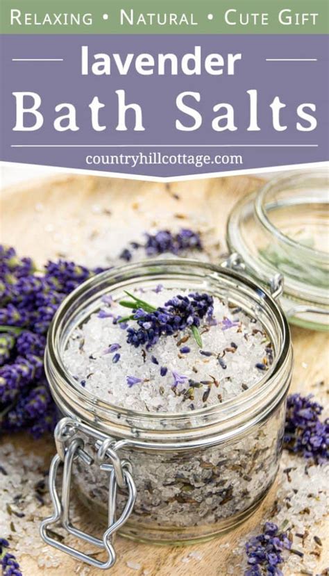 Homemade Lavender Bath Salts Recipe Free Printable Labels