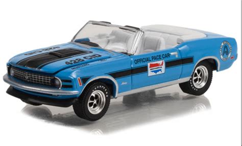 Miniature Ford Mustang 1 18 Auto World Mach 1 Bleue Noire 1969