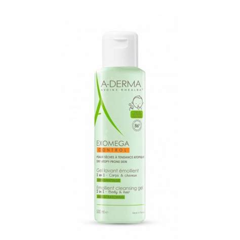 A Derma Exomega Control Gel Lavante Emoliente 2 Em 1 200ml