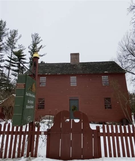 Noah Webster House Connecticut Real Estate History