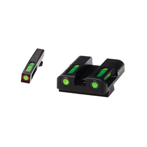 Hiviz GLN525 LiteWave H3 Front And Rear Sight Glock 9 40 357 Not 42