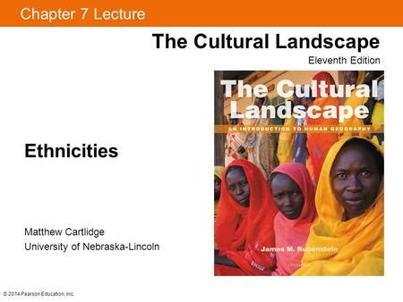 Pearson Education Inc Chapter Lecture Ethnicities The