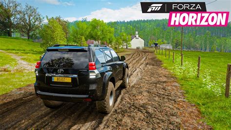 Toyota Land Cruiser Realistic Offroading Forza Horizon Youtube