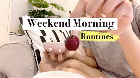 My Weekend Morning Routines Vlog วันหยุดชิลๆ ออกกำลังกาย จัดห้อง