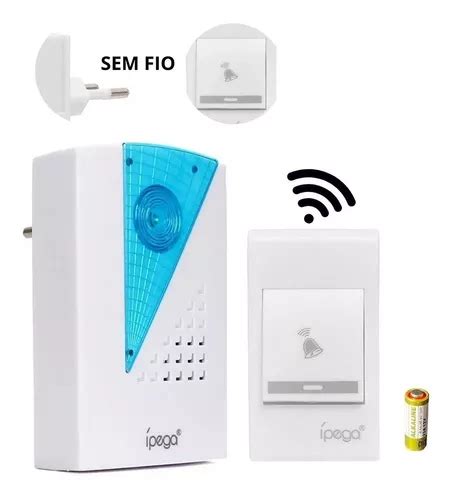 Campainha Sem Fio Residencial Wireless Resistente Gua Mercadolivre