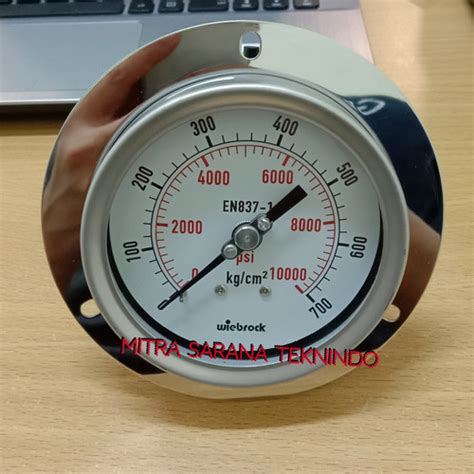 Jual Pressure Presure Gauge Payung Stainless 4 Inch 700 Bar 10000 Psi Jakarta Barat Mitra