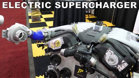 TorqAmp 48V Electric Turbo Supercharger At SEMA Show YouTube