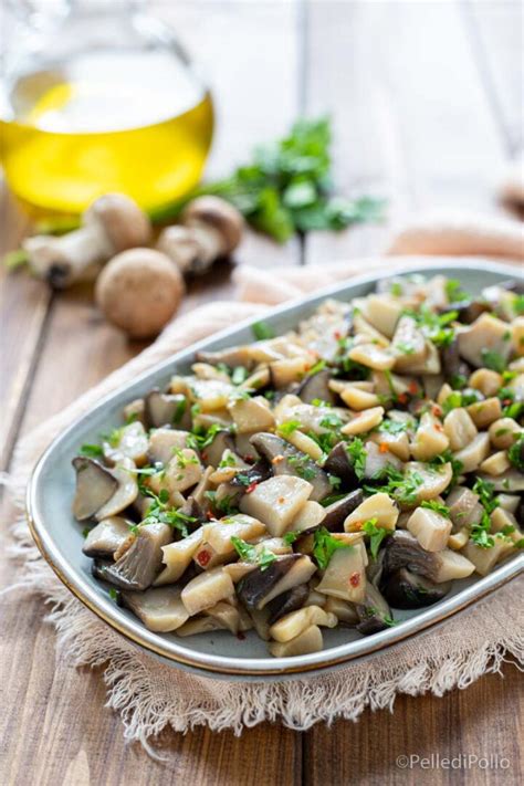 Funghi Cardoncelli Trifolati Ricetta Semplice E Veloce