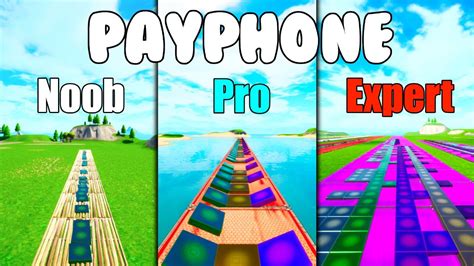 Payphone Noob Vs Pro Vs Expert Fortnite Music Blocks Code In