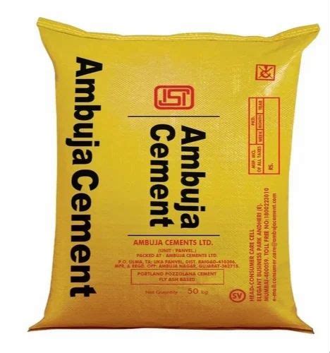 Kg Ambuja Cement At Rs Bag Indore Id