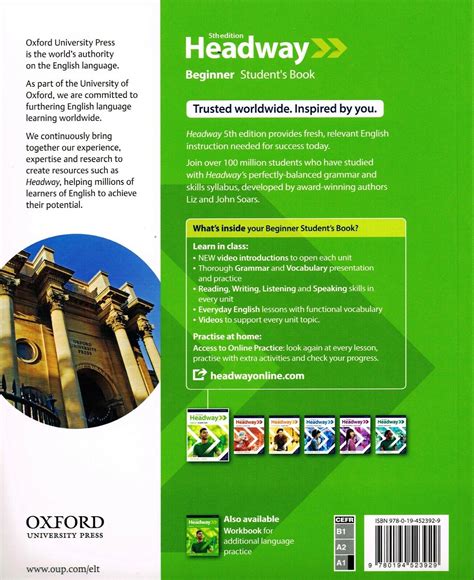 Oxford HEADWAY Beginner FIFTH 5th EDITION Student S Book NEW