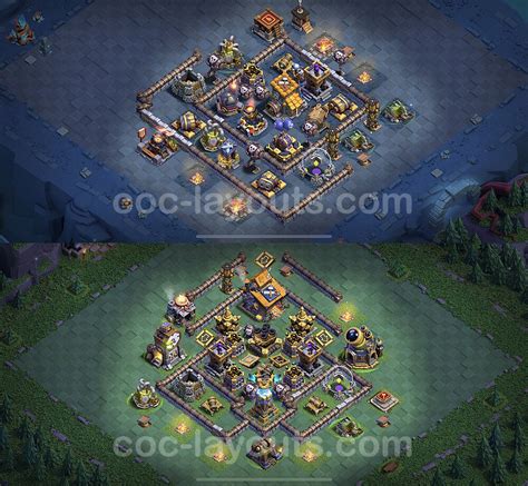 Best Builder Hall Level Base With Link Clash Of Clans Bh Copy