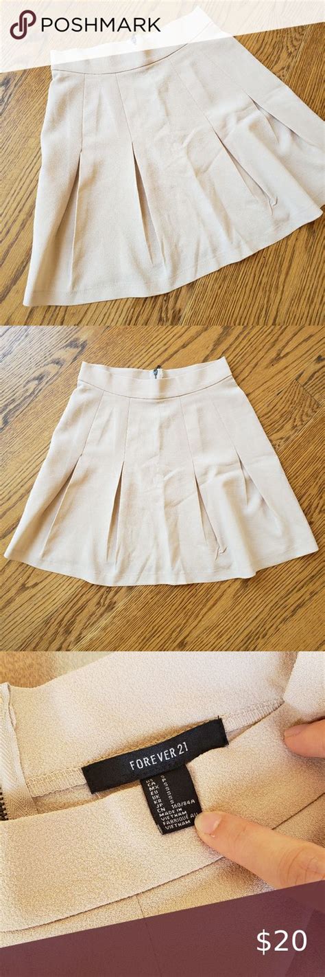 Pink Nude Mini Pleated Skirt Mini Pleated Skirt Pleated Skirt Pleated