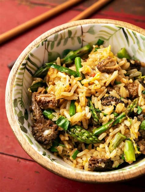 Mushroom Fried Rice Recipe Chinese Mushroom Fried Rice