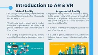 Management Information Systems MIS Virtual And Augmented Reality In