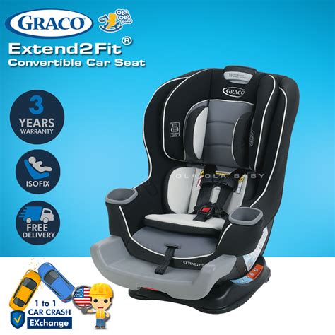 Graco Extend2Fit Convertible Car Seat - OLa OLa Baby