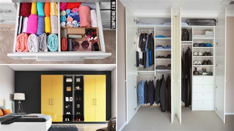 10 Wardrobe Layout Storage Ideas - Simphome