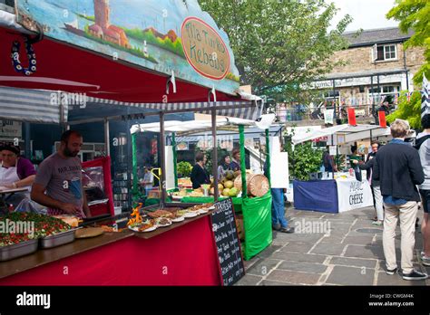 Camden Market Food Stalls London Uk Stock Photo Royalty Free Image