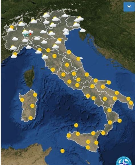 Previsioni Meteo oggi mercoledì 1 luglio precipitazioni al nord