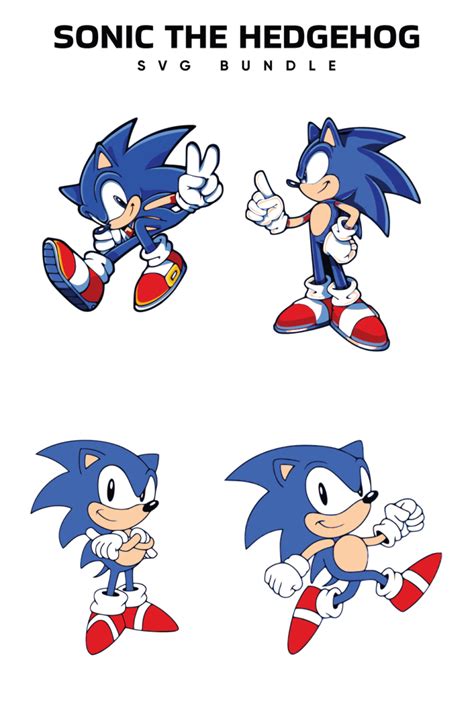 4 Sonic The Hedgehog Svg Designs Masterbundles