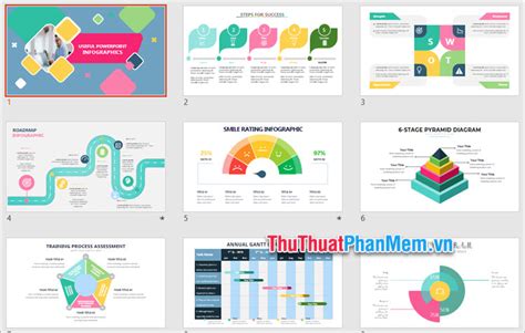 Bộ Sưu Tập Mẫu Powerpoint Với Hiệu ứng Morph đẹp Mắt