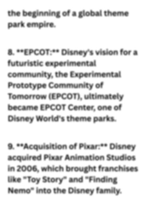 Solution Facts About Walt Disney Studypool