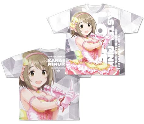 アイドルマスター シンデレラガールズ パステルピンクな恋 三村かな子 両面フルグラフィックtシャツl Amiamijp あみあみオンライン本店