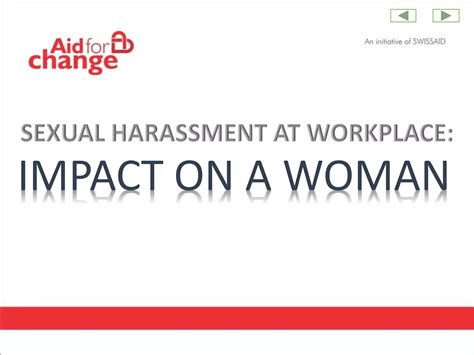 Prevention Of Sexual Harassment At Workplace Act Ppt