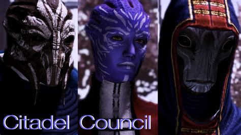 The Citadel Council Is In Session Me1 2 3 Youtube