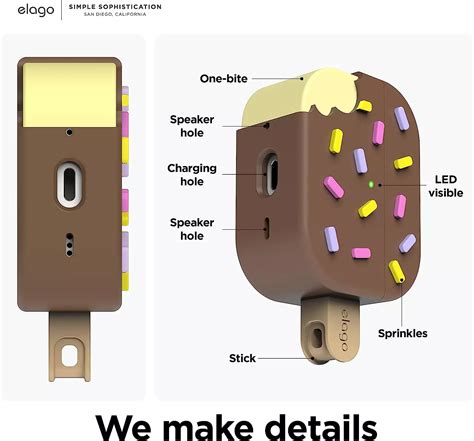 Elago Airpods Pro 2022 Ice Cream Design Case Price In Pakistan