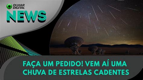 Ao Vivo Fa A Um Pedido Vem A Uma Chuva De Estrelas Cadentes