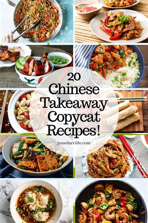 20 Easy Chinese Takeaway Recipes | Simple. Tasty. Good. | Chinese ...