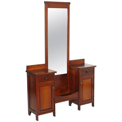 Deco White Pine Vanity At Stdibs