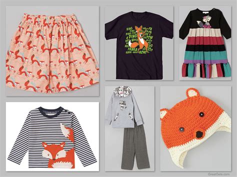 Children's Fox Clothes & Accessories On Sale! | Discount Fox Print Dresses